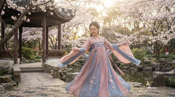 沙发激情古风汉服视频拍摄